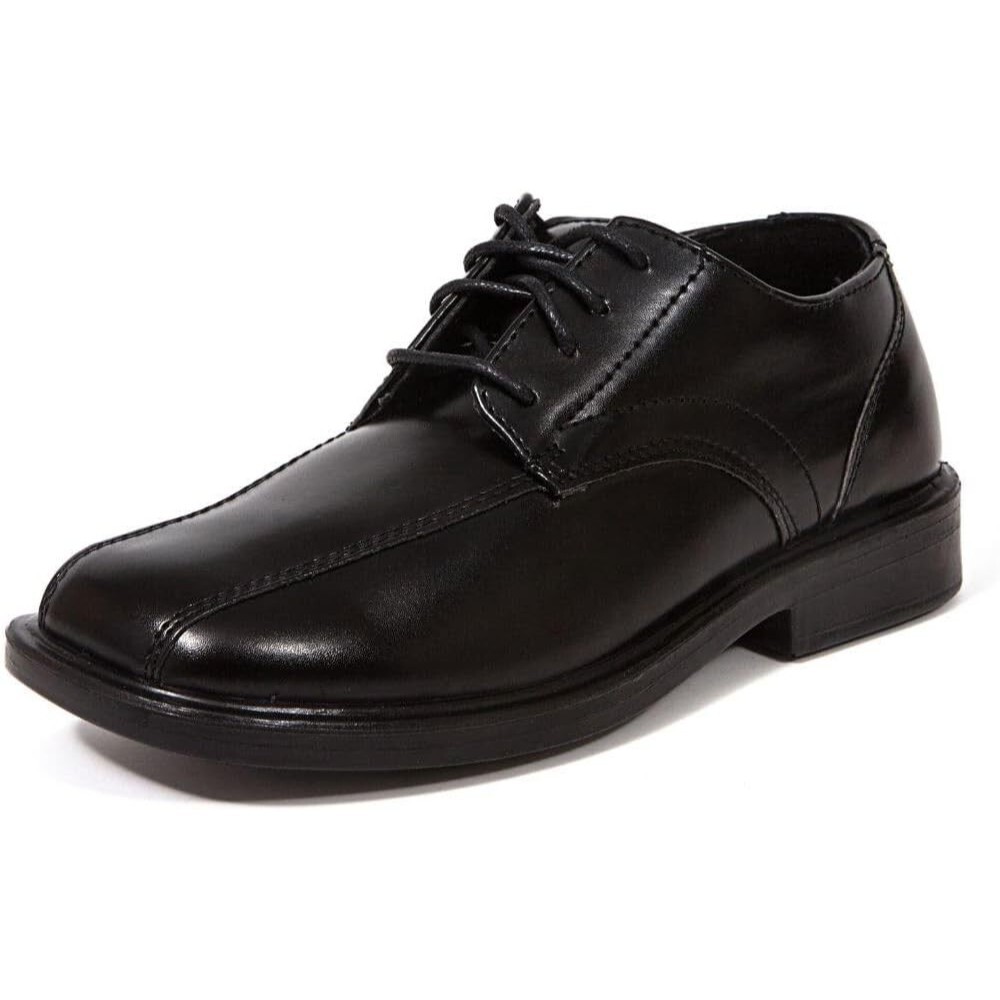 Deer Stags Boys' Gabe Lace-Up Dress Oxford Black Toddler Size 8.5